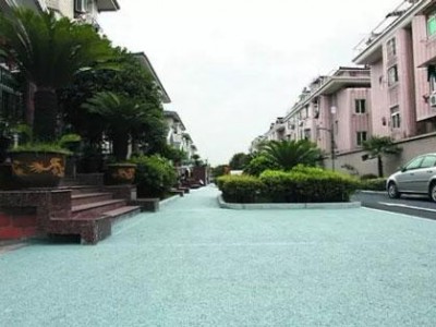 绥化彩色透水混凝土地坪材料厂家直销图1