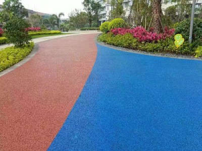 郁南县彩色透水混凝土地坪材料压模地坪模具图1