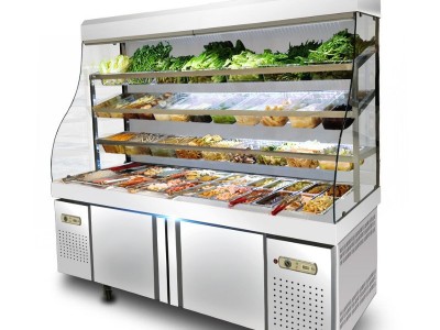 森加杨国福麻辣烫展示柜冰柜冷藏冷冻保鲜冒菜柜2米