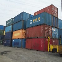 广州黄埔出售一批20尺二手集装箱成色8成新