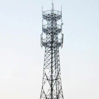 信丰公司直销通讯塔角钢塔独管塔单管塔铁路通讯塔