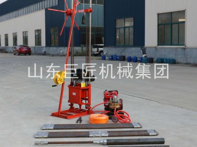 华夏巨匠QZ2C卷扬版岩心钻机轻便地质工程勘探钻机提钻更方便
