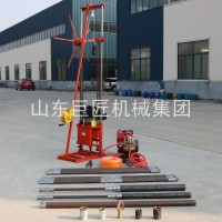 华夏巨匠QZ2C卷扬版岩心钻机轻便地质工程勘探钻机提钻更方便