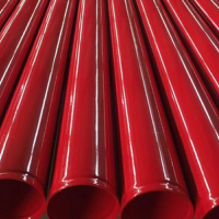 消防用红色涂塑钢管生产厂家