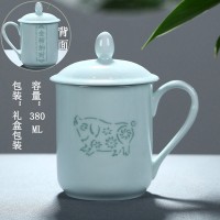 十二生肖礼品陶瓷茶杯定做厂家