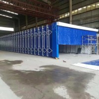 移动式伸缩房结构组成 浙江新迈环保设备专业厂家