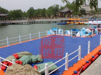 上海浮筒租赁 水上舞台移动码头平台出租 摩托艇浮台码头租赁