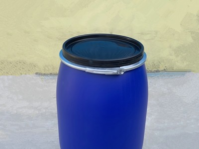 120升塑料桶120L大口蓝桶
