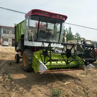 大型背负式玉米秆收割机 四轮驱动玉米秆收获机