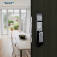 深圳创佳品牌LS-S6全自动指纹锁家用智能锁
