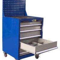 供应四抽工具柜 采用优质冷轧钢板 表面静电喷塑