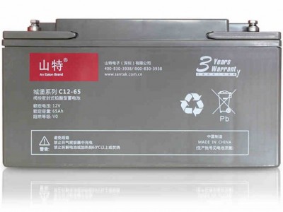 山特蓄电池 ups电源专用电池 C12-65CH 太阳能电池