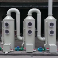 厂家直供热销产品水喷淋废气净化塔耗水、耗电低，使用寿命长