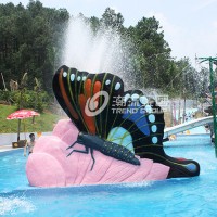 大型水上乐园设备|儿童戏水设备|蝴蝶滑梯
