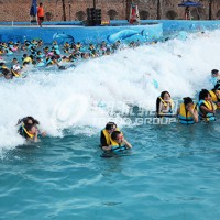 广州潮流水上乐园设备厂家提供海啸造浪设备
