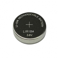 厂区直销3.6V扣式可充LIR1254纽扣电池~