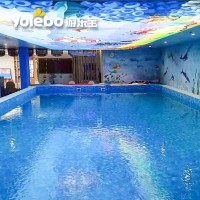 湖北鄂州婴童游泳池设备厂家定制钢构式健身房游泳池设备