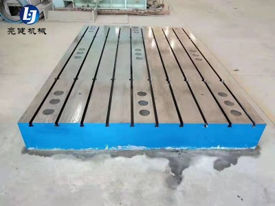 企业地面装配用焊接平台 铸铁平板 装配平台 铸铁装配工作台