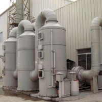 废气处理喷淋塔 pp塔水淋塔环保型废气处理整套设备
