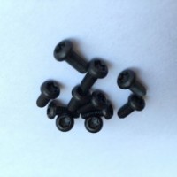 304黑色不锈钢梅花螺丝，GB2672圆头梅花螺丝，高盐雾