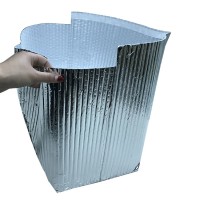惠州厂家定做铝箔气泡袋 生鲜冷链运输保温纸箱内衬