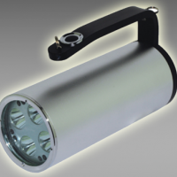 强光防爆手电筒锂电池充电远射探照灯防雨水救援便携应急灯工作灯