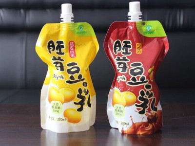 供应晋中饮料啤酒包装袋 自立袋 金霖包装厂图1