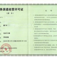 【增值电信业务ICP】劳务派遣经营许可证