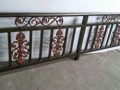扬州铸铝围栏铝艺大门护栏楼梯防盗护窗工程厂家