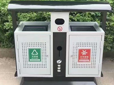 北京奥运桶 镀锌板果皮箱 分类垃圾箱 现货供应