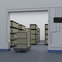 仓库物品进出管理系统 RFID物品管理系统 KLM9204