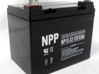 耐普NPG12-33蓄电池12V33AH太阳能电源产品