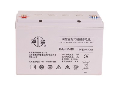 双登12V80AH蓄电池6-GFM-80铅酸免维护产品价格报
