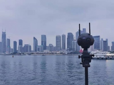扬州邗江区无人机航拍工程项目进度VR全景制作环物摄影图1