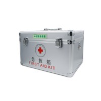 LF-16026铝合金应急箱铝合金急救箱办公室医疗急救箱