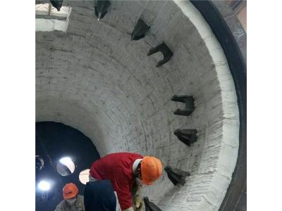 营口锻造炉炉衬保温棉硅酸铝陶瓷纤维模块图1