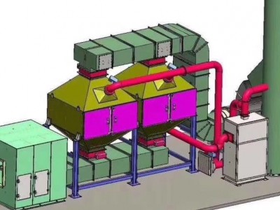 化工行业挥发性废气处理催化燃烧环保设备治理工程