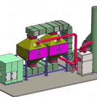 化工行业挥发性废气处理催化燃烧环保设备治理工程