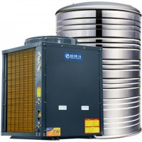 超低温空气能热泵厂家生产低温循环式热泵热水机组