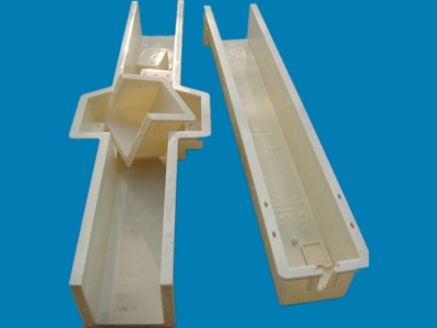 2.2米铁路钢丝网立柱塑料模具供应