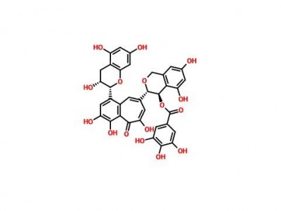 茶黃素-3-沒食子酸酯_CAS:30462-34-1