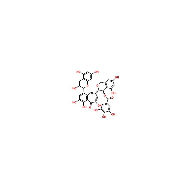 茶黃素-3-沒食子酸酯_CAS:30462-34-1