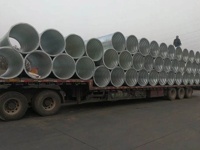 螺旋钢波纹管涵供应 甘孜波纹钢管金属波纹管涵图1