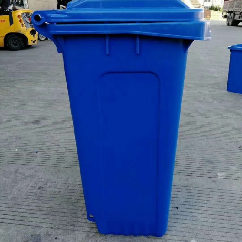 太原塑料垃圾桶 240升挂车垃圾桶 大号垃圾桶