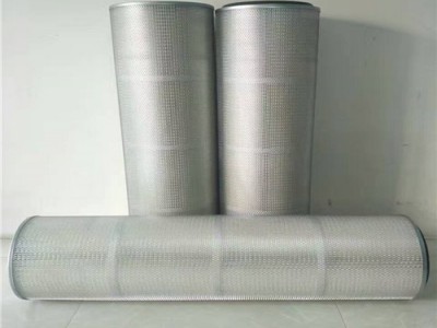 工业离心机无纺布除尘滤芯325*1000粉尘滤筒图2