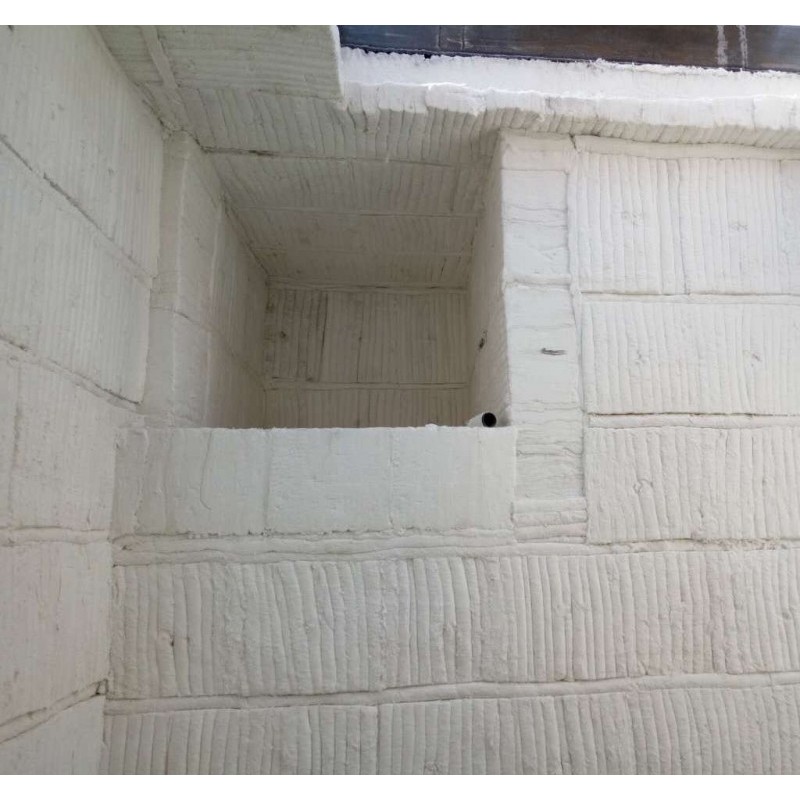 金石硅酸铝保温材料RTO工业炉采用陶瓷纤维模块可实现节能