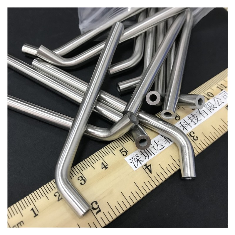 304不锈钢金属折弯 实心棒材线材 空心圆管材均可折弯加工