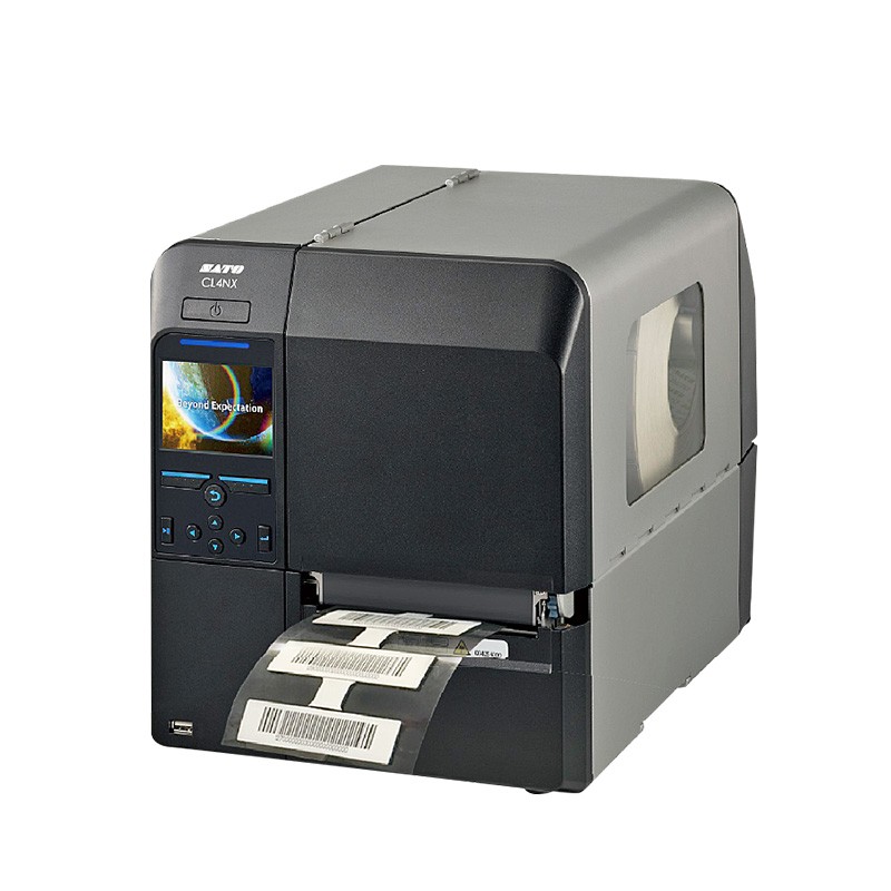 东莞佐藤CL4NX工业级条码打印机连续24小时打印