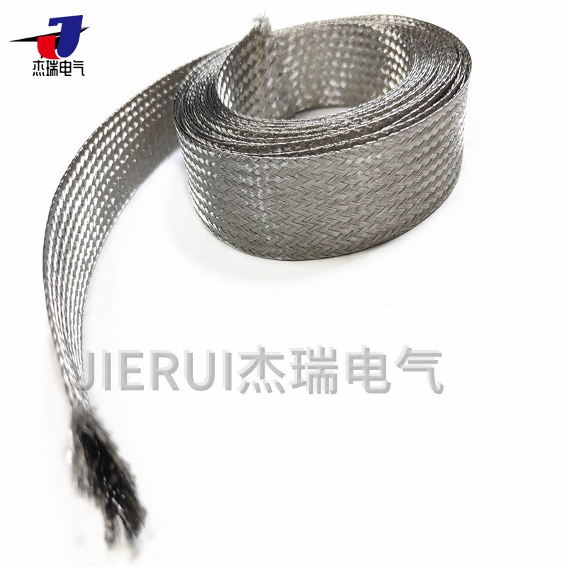镀锡铜网套 线缆缠绕屏蔽网带 针织过滤网套 全金属屏蔽套管