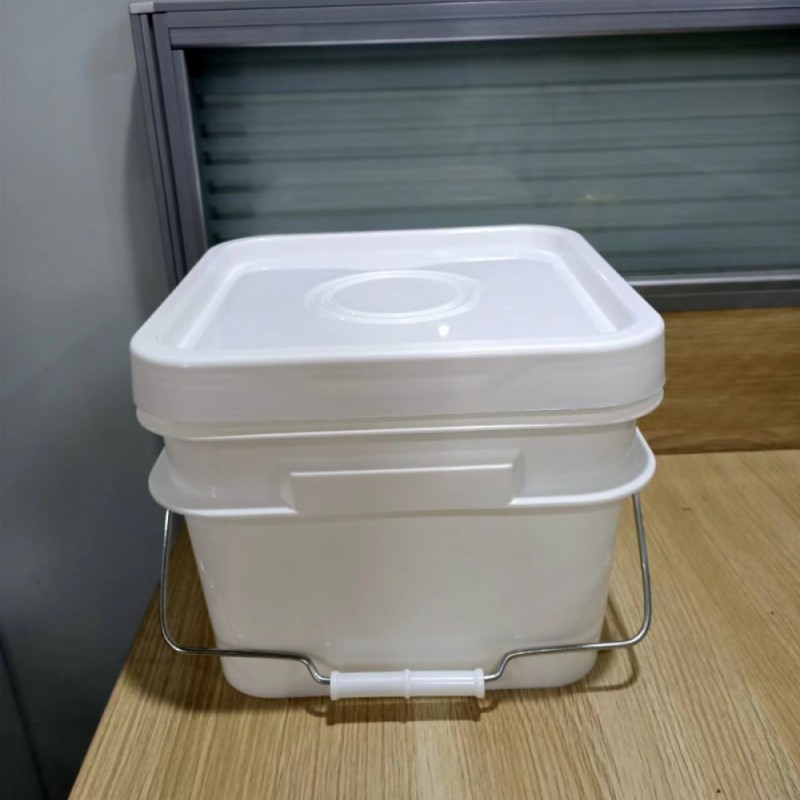 江苏常州阳明塑料定制宠物饲料桶-火锅调料方桶-紧固件截齿桶